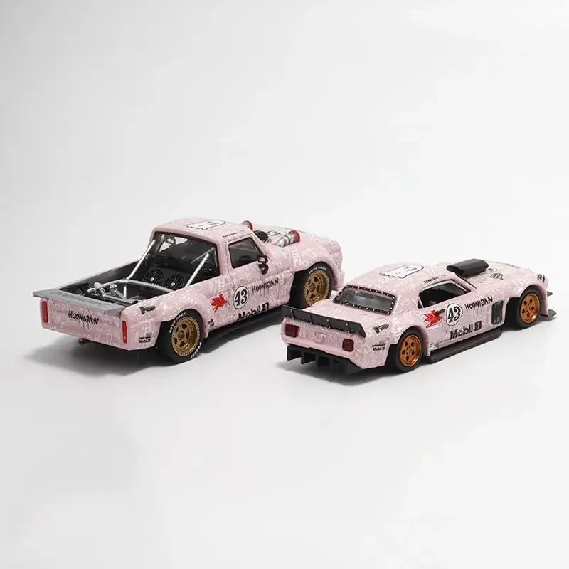 SW Street Weapon 1:64 Mustang Hoonicorn RTR F150 Hoonitruck Panda Figur Echte Miniaturen Legierung Druckguss Automodell Geschenk