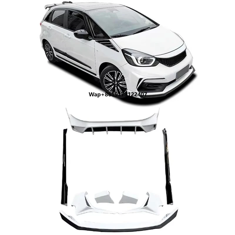 

New Wholesale Car Body Kit for 2021 for Fit GR9 for Mugen Style PP Material Front Lip Rear Lip Side Skirts 1 Year