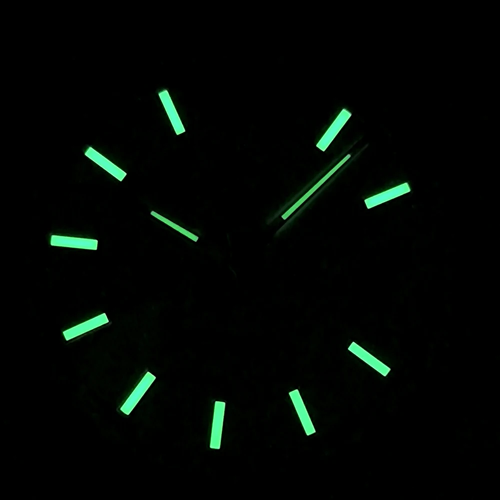 핫 세일 31mm 미요타 8285 다이얼 맞춤형 로고 시계 다이얼 녹색 발광 다이얼 미요타 8285 무브먼트 시계 액세서리