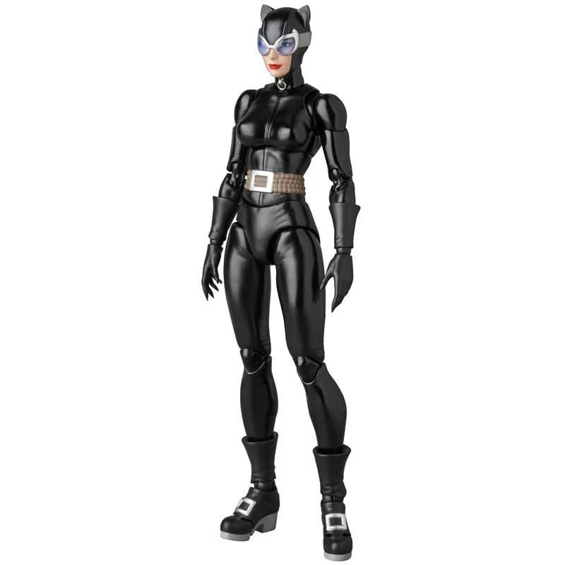 لعبة Medicom الأصلية الجديدة Catwoman Hush Mafex 123 أنيمي عمل الشكل تمثال جمع أرقام نموذج يمكن وضعها اللعب هدية