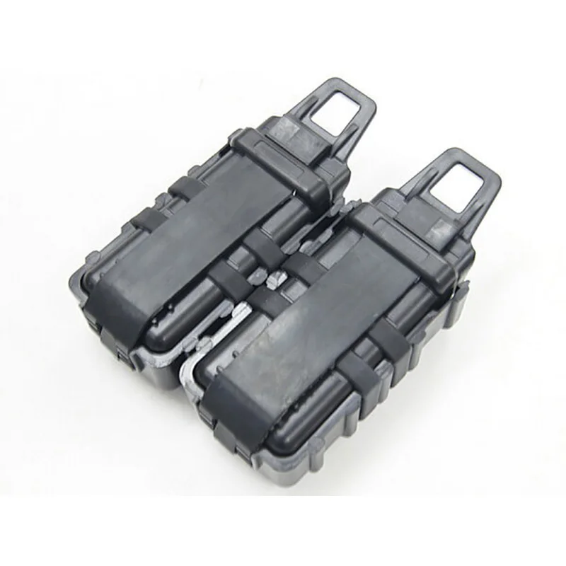 2PCS/SET Tactical Magazine Pouch MP5/MP7 Molle Fast Mag Holder Shell Quick Pull Holster Carrier Hunting Case