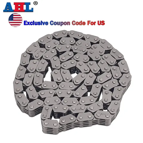 112Links Motorcycle Camshaft Timing Chain For SUZUKI TU250 1997-2001 GZ250 Marauder 1999 2000 2002-2011 12760-13F00-000 TU 250