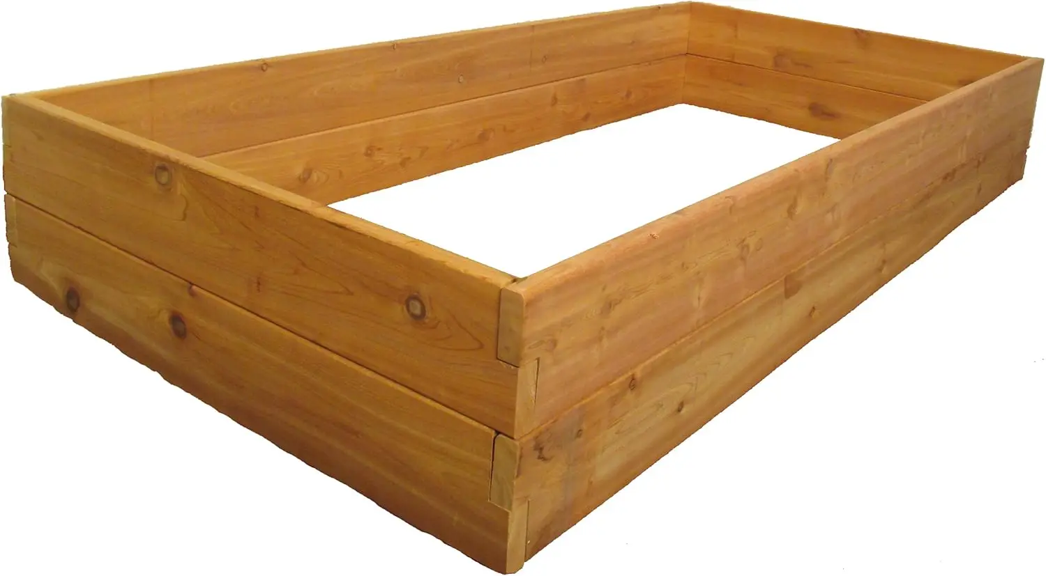 

Infinite Cedar Premium Cedar Raised Garden Bed - 3' x 6' x 11" - Handcrafted in Maine from North American Western Red Ce