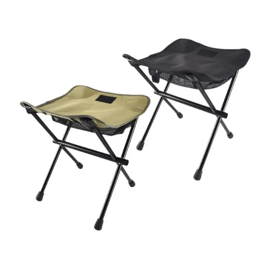 

Aluminum Camping Folding Chair Moisture Proof Lightweight Travel Beach Chairs Multifunctional Portable Folding Fishing Chair