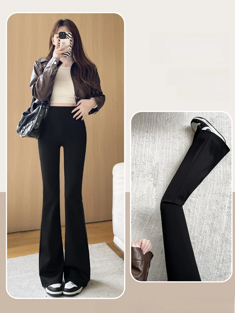 Cintura alta spor yoga arcaskin calças femininas finas leggings calças de fitn cintura alta calças compridas poliéster elastano