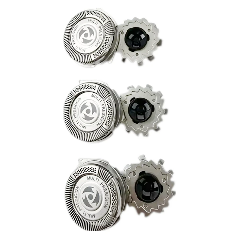 Image of Ersatz-Scherkopf passend für Philips Norelco Rasierer der Serien 5000 (S5xxx) und 6000, SH50/52, 3 Stück Ersatzklingen.