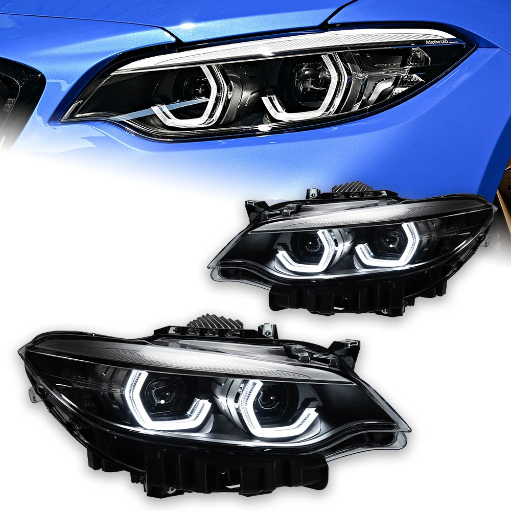 

Автомобиль для BMW F22 2014-2019 Фара автомобильные товары Hella 12V LED H7 Фонари Автомобильные аксессуары F23 Кабриолет 220i Фара