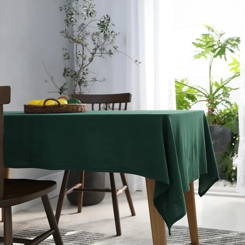 بلون المنزل مفرش المائدة حفل زفاف عطلة الجدول الديكور المطبخ مفرش المائدة مفرش المائدة الناعمة #6