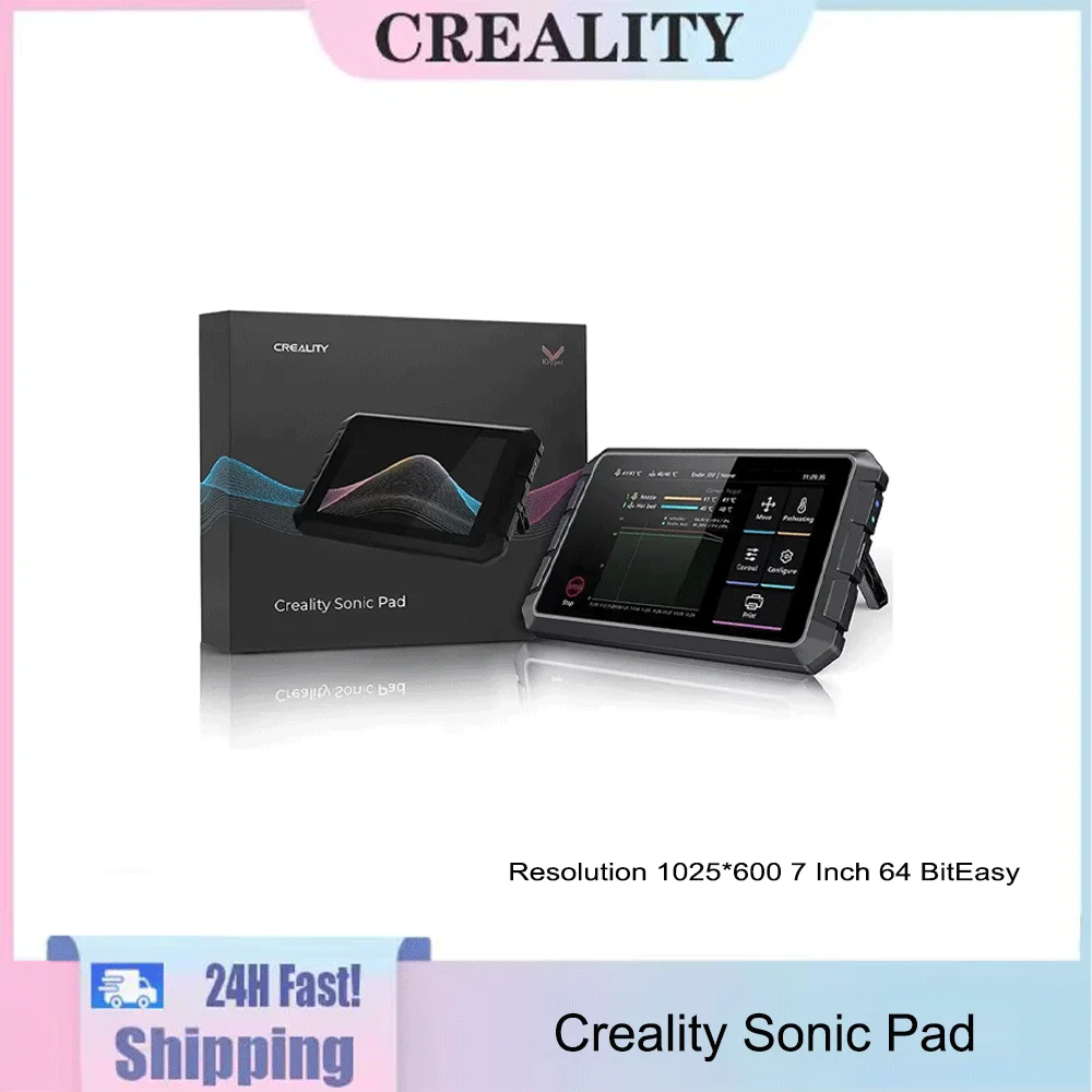 

New Creality Sonic Pad Original 7 Inch Model Preview Integrated Control Programmable Macros OTA &USB Upgrade for FDM 3D Printer