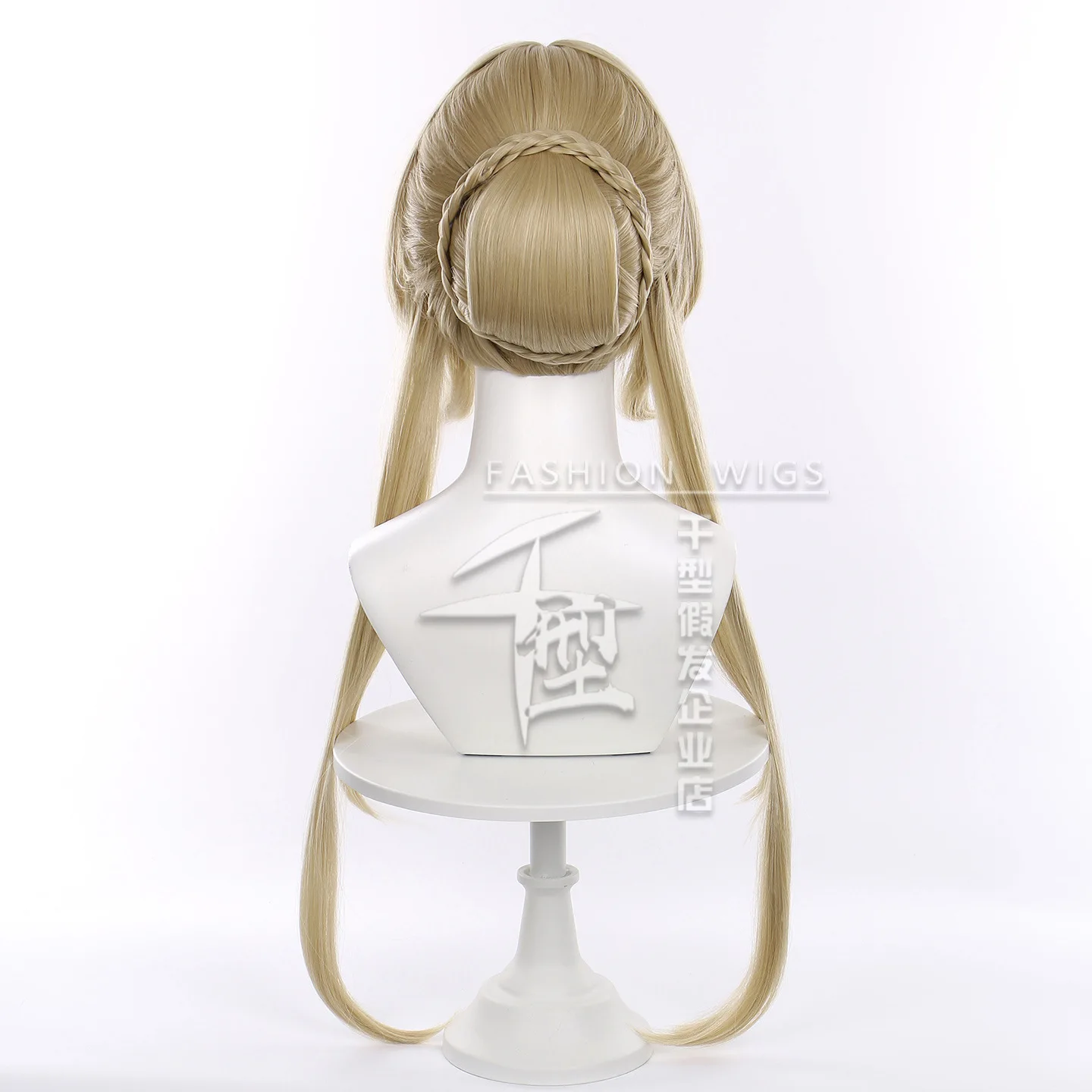 Sandrone Cosplay perruques femmes Halloween Genshin Impact Cosplay perruque Marionnette 70 cm résistant à la chaleur cheveux synthétiques fête + bonnet de perruque