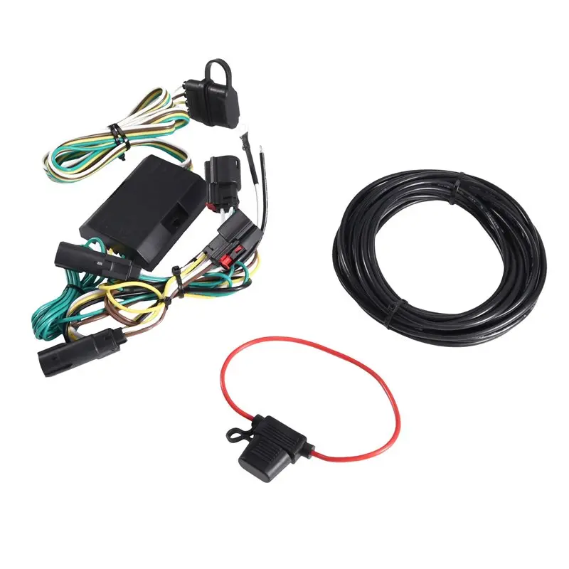 ac29-C01SF02-C56327 4-Pin Hitch Kit Wiring Harness Connector Trailer For Jeep Grand Cherokee 2022-2025 Cherokee L 2021-2025