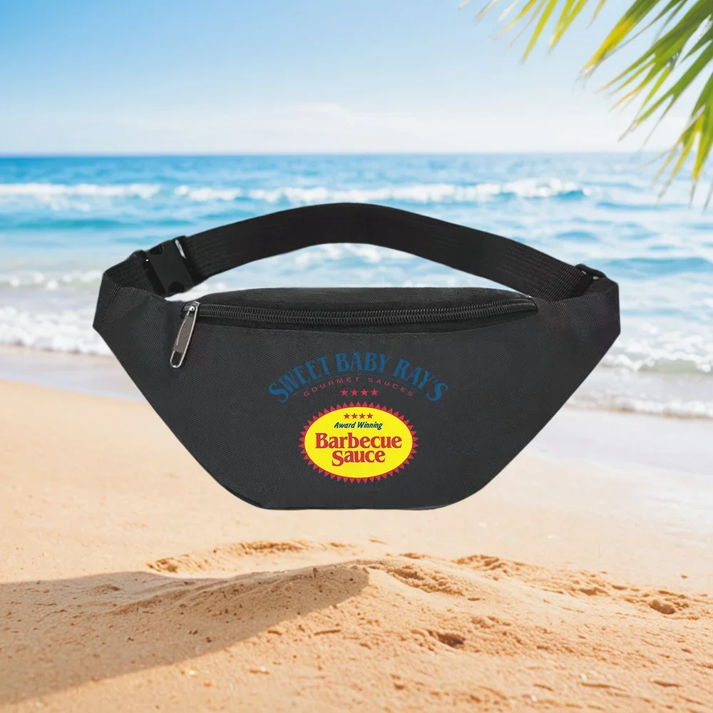 Sweet Baby Ray's Award Winning Barbecue Sauce Gourmet Sauces Waist Backpack Crossbody Chest Bag Street Casual Sporty Fashionable