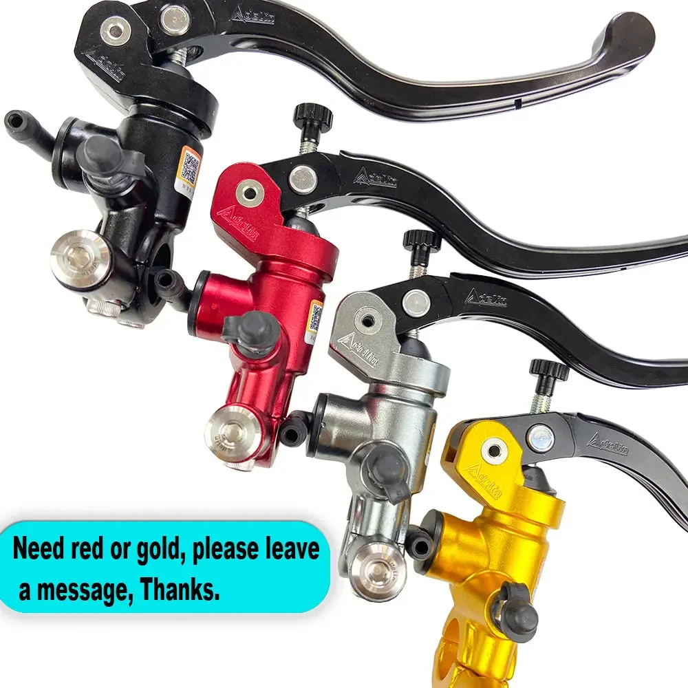 العالمي Adelin PX1 دراجة نارية شعاعي تصاعد دواسة فرامل أسطوانة رئيسية المقود دراجة نارية مضخة هيدروليكية الفرامل عتلات