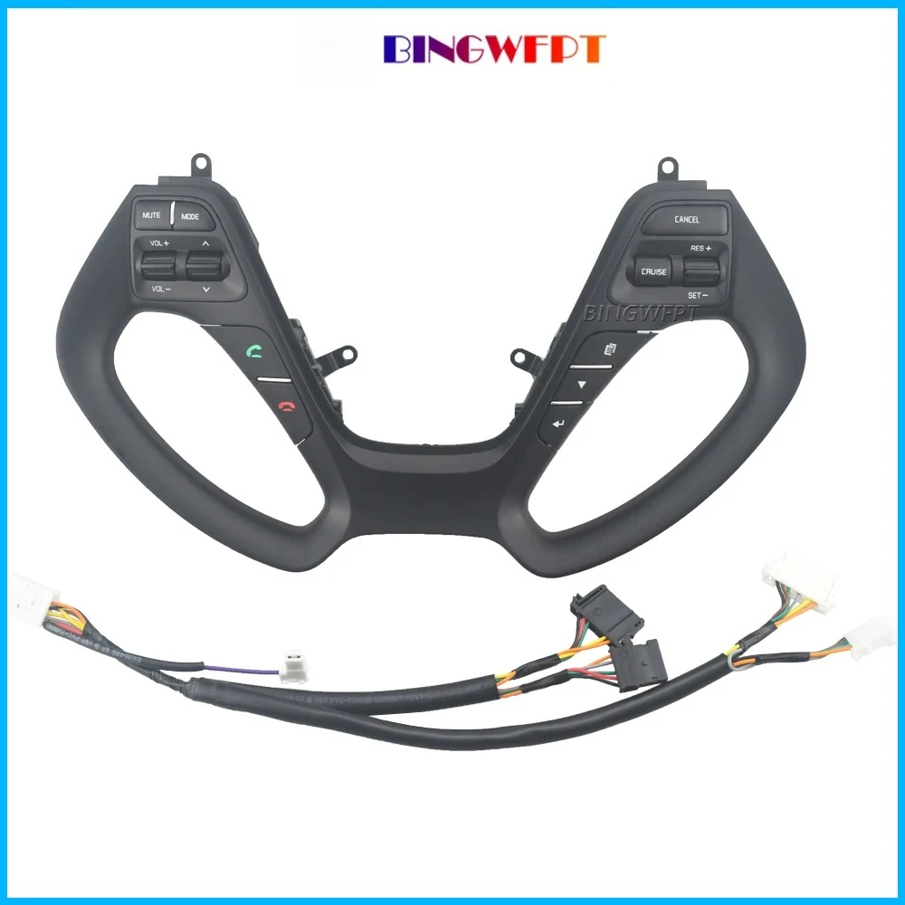 New Steering Wheel Bluetooth Volume Cruise Control Button Switch For KIA CERATO K3 2016 2017 For Kia Ceed JD SW 2015