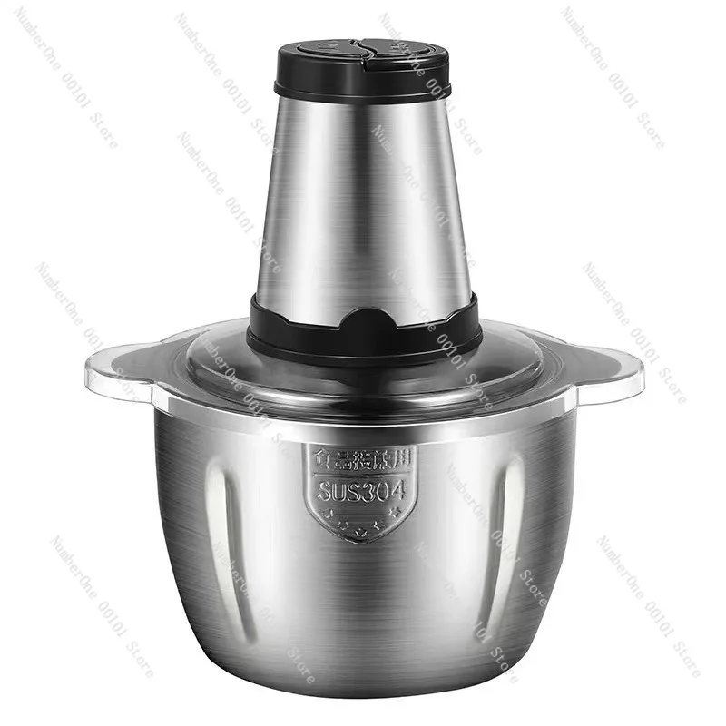 Multi Function Home Electric Meat Grinder Automatic Stainless Steel Food Processor Mincer for Meat Filling Baby Food Garlic