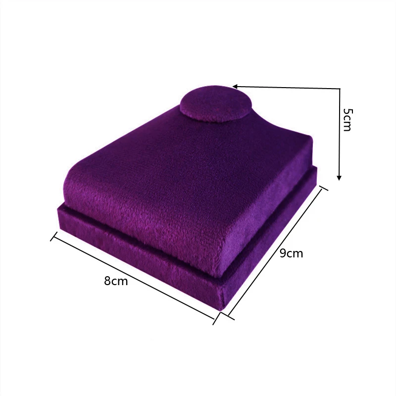 High-End Purple Velvet Jewelry Display Stand for Store Home,Multi-Functional with Soft Lining,Earrings,Rings,Necklaces,Bracelets image 3