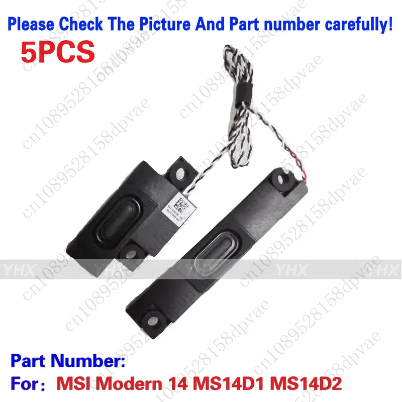 

GYX 5PCS New For MSI Modern 14 MS14D1 MS14D2 SPEAKER R+L S33-A020730-F33 Fast delivery