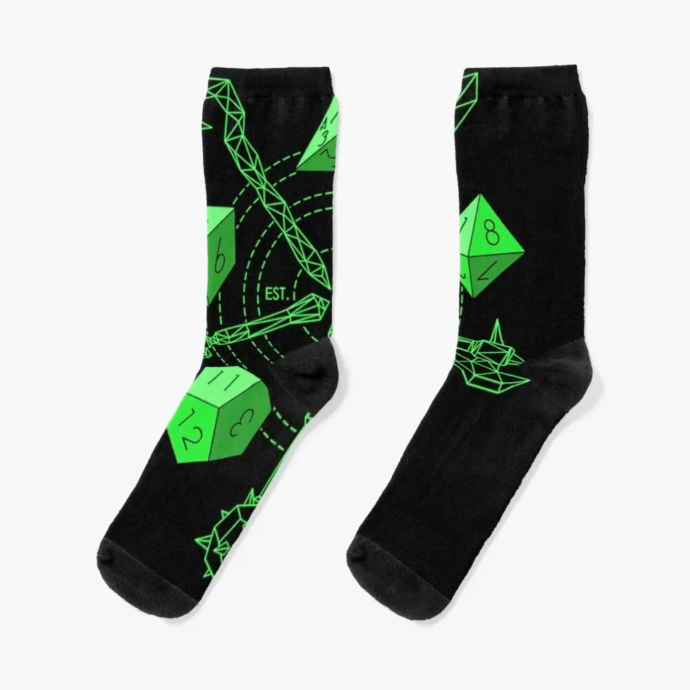 

Roleplayer - Choose Your Green Weapon Socks christmas stocking funny gift Women Socks Men's