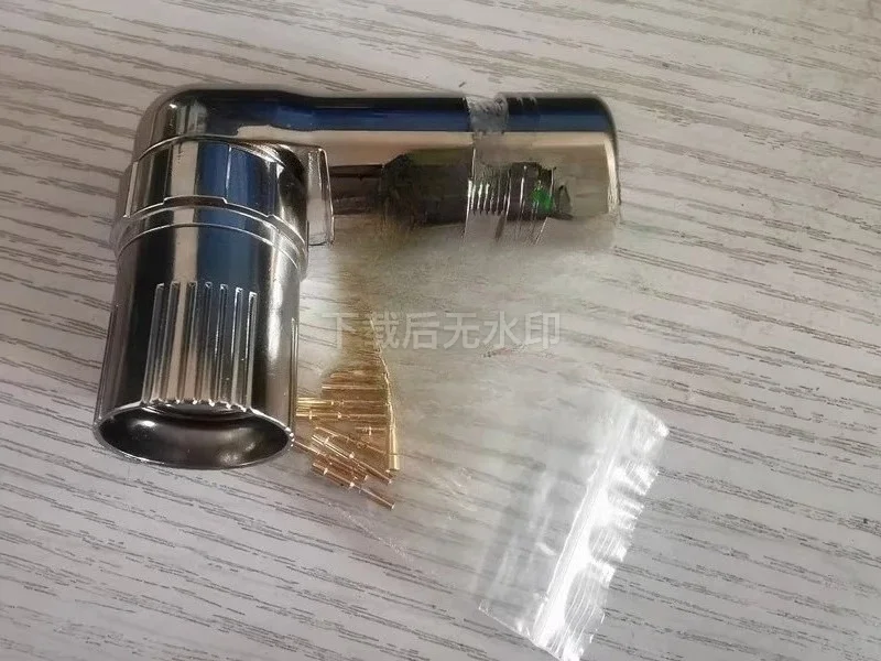 M23 Connector 6/8/12/17/19 Pin Male Female 90 Degree Right Angle Plug Socket for Encoder