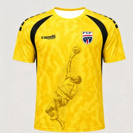 2026 Cape Verde Vozinha No.1 Goalkeeper Football Jersey Summer Sports Men's T-Shirt Kid's Clothing Tee Woman Jersey