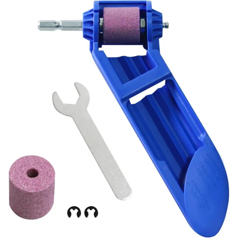 Portable Drill Bit Sharpener Tool - Electric Diamond Grinding Wheel for 2-12.5mm Drill Bits - Fast Sharpening
