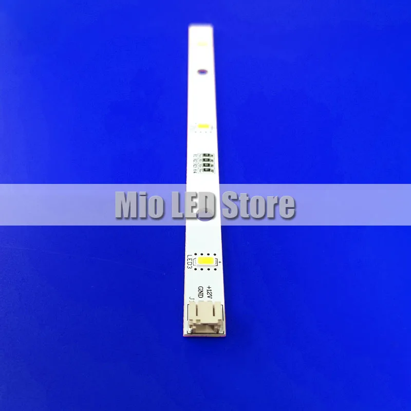 10pcs LED Light Strip bar for RONGSHENG/ HISENSE Freezer Refrigerator MDDZ-162A A04 1629348 DC12V 2W CQC14134112291