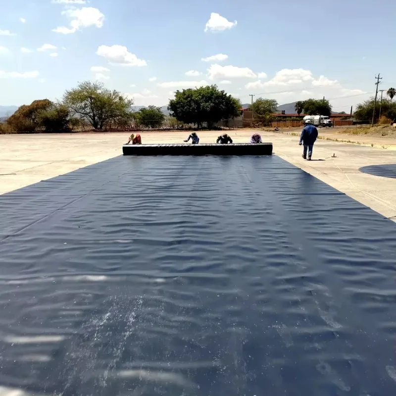 Custom Smooth or Textured HDPE Geomembrane Liner for Reservoir Pond Landfill Mining and Wastewater Treatment Projects