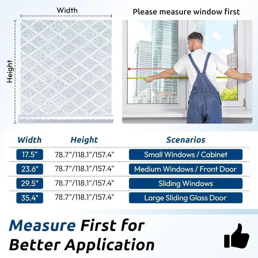 نافذة الخصوصية فيلم الزخرفية الخصوصية نافذة الفيلم الشمس حجب لباب المنزل والأسطح الزجاجية متجمد الزجاج تتشبث غير لاصق #2