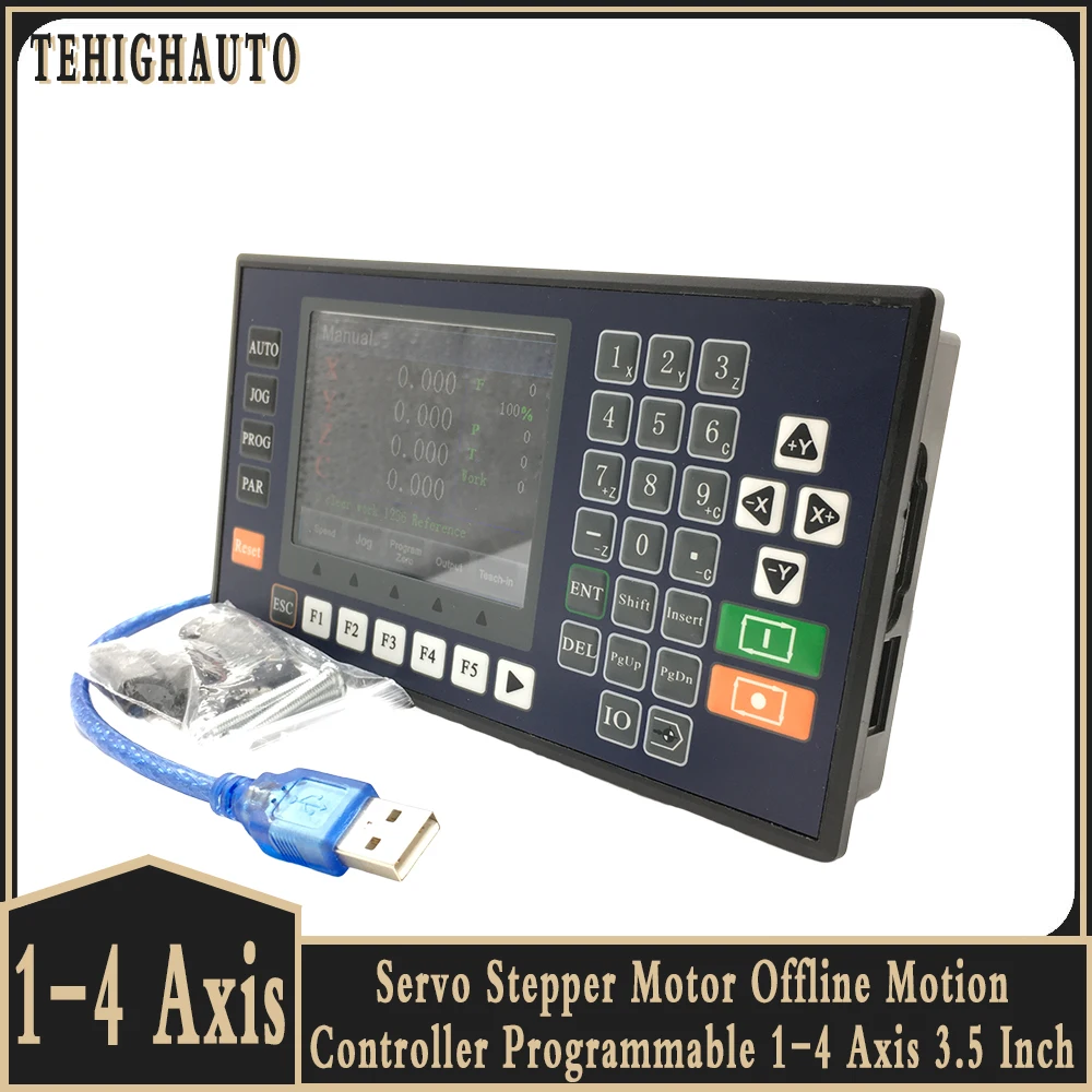 controlador de movimento offline para servo motor stepper programavel cnc tc55 eixo eixos eixos eixos 35 01