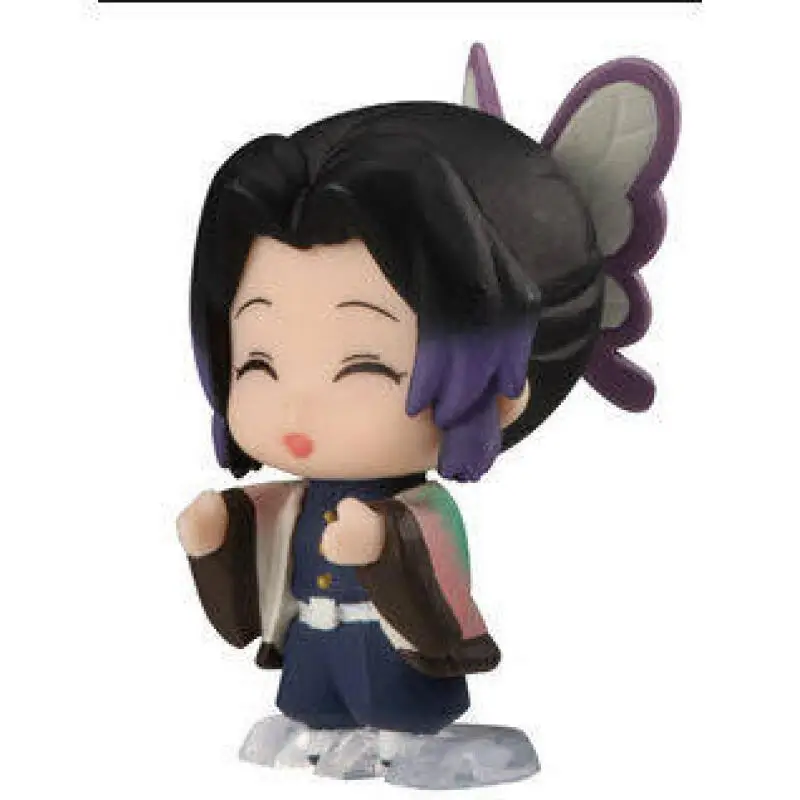 Bandai Gashapon Demon Slayer Line Up 2Nd Edition Shinobu Kocho Muichiro Tokito Kyojuro Rengoku Cute Mini Figures Ornaments