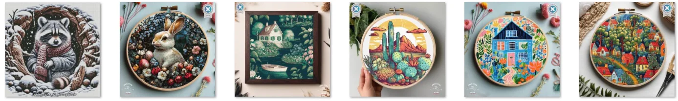 

Набор для вышивки крестом, новые наборы для вышивания хлопковой нить «сделай сам», украшение для дома-горный деревенский коттедж 64-64, рукоделие