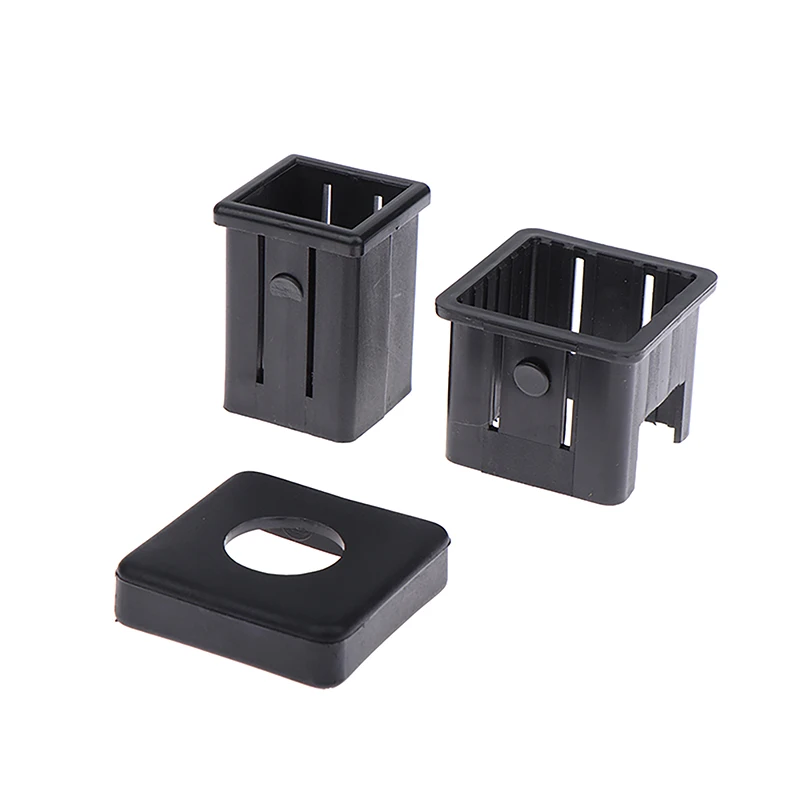 Square Tubing For Cover Tube Durable Chair Glide Insert Finishing Plugs Fitness Equipment Accessories Sliding Sleeve