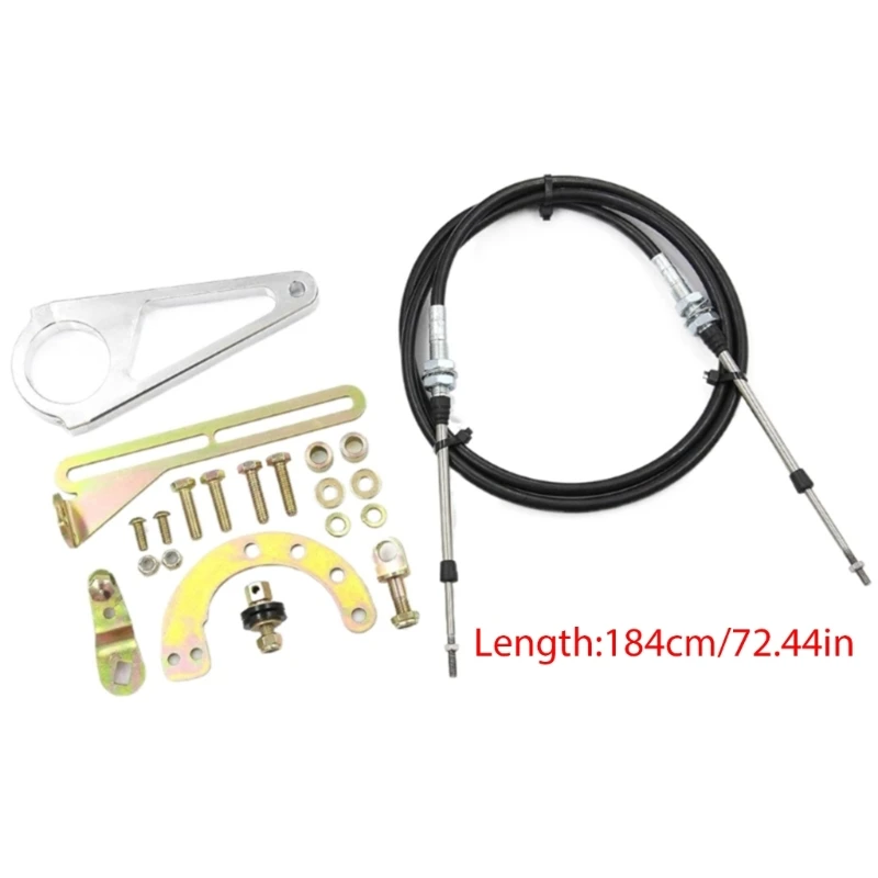 ACA-1804 Steering Column Cable Shifter Fit for TH350 TH400 700R4 TH200 2004R 4L60E 4L70E 4L80E Repair Part