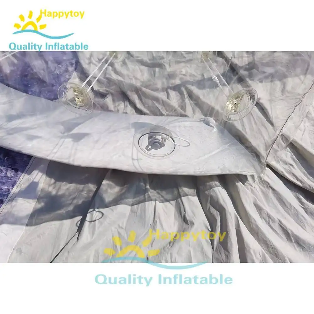 กันน้ํา Camping เต็นท์ CLEAR Inflatable Bubble เต็นท์/Inflatable Igloo Camping เต็นท์โดม