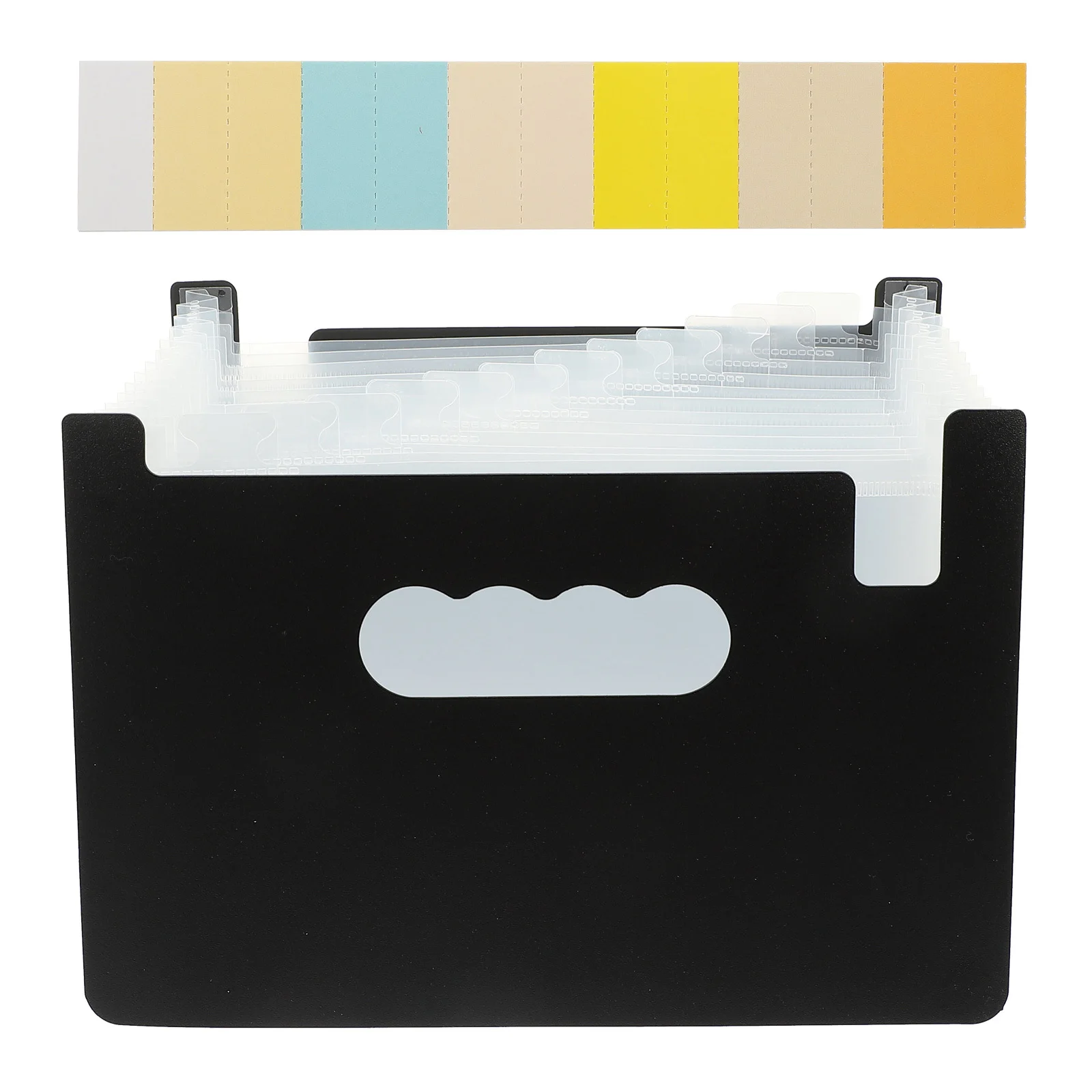 File Folder Pp Material Accordion Organizer For Documents Cards Coupons Storage Home Office School Travel Multi-Function