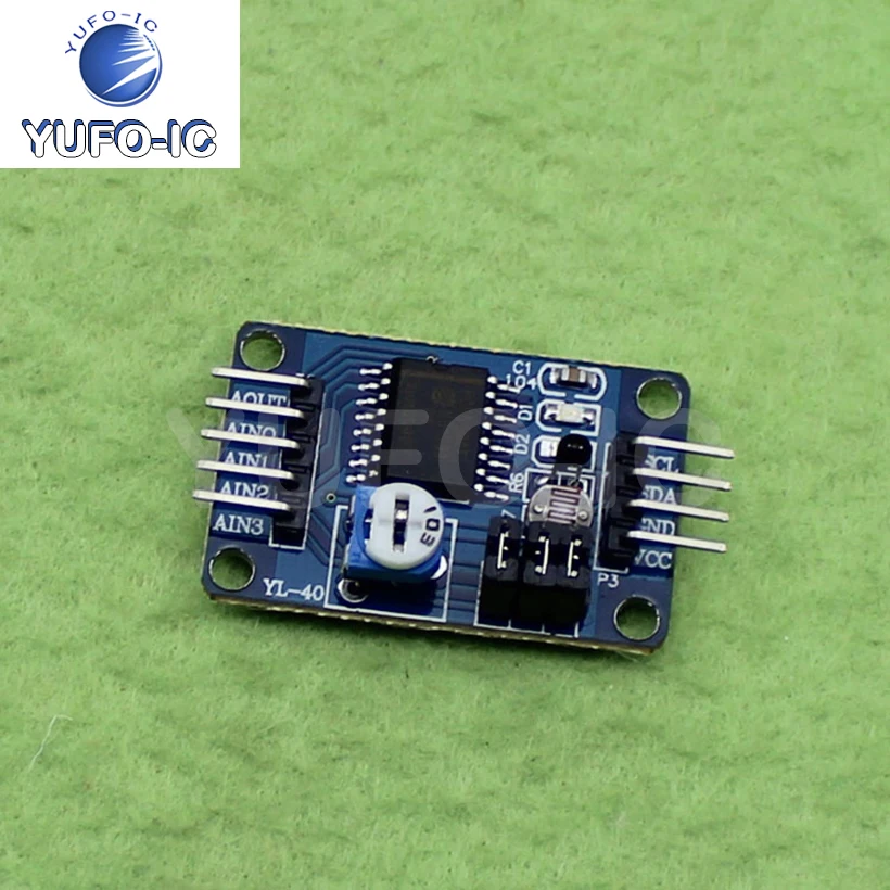 1PCS Ad/DA PCF8591 Conversion Analog-to-Digital/Analog-to-Digital Module Conversion Module Temperature Illuminance Acquisition