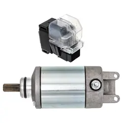 Starter Motor Solenoid Kit for 2003-2008 Suzuki Quadsport Z400 LTZ400 31800-07G00 31100-29F00 31800-35F00 ATV
