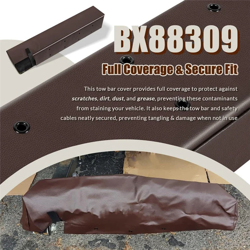 

-A95Z BX88309 Tow Bar Cover For Blue Ox Avail, Ascent, Apollo Tow Bars BX88309 Cover For Blue Ox Tow Bars