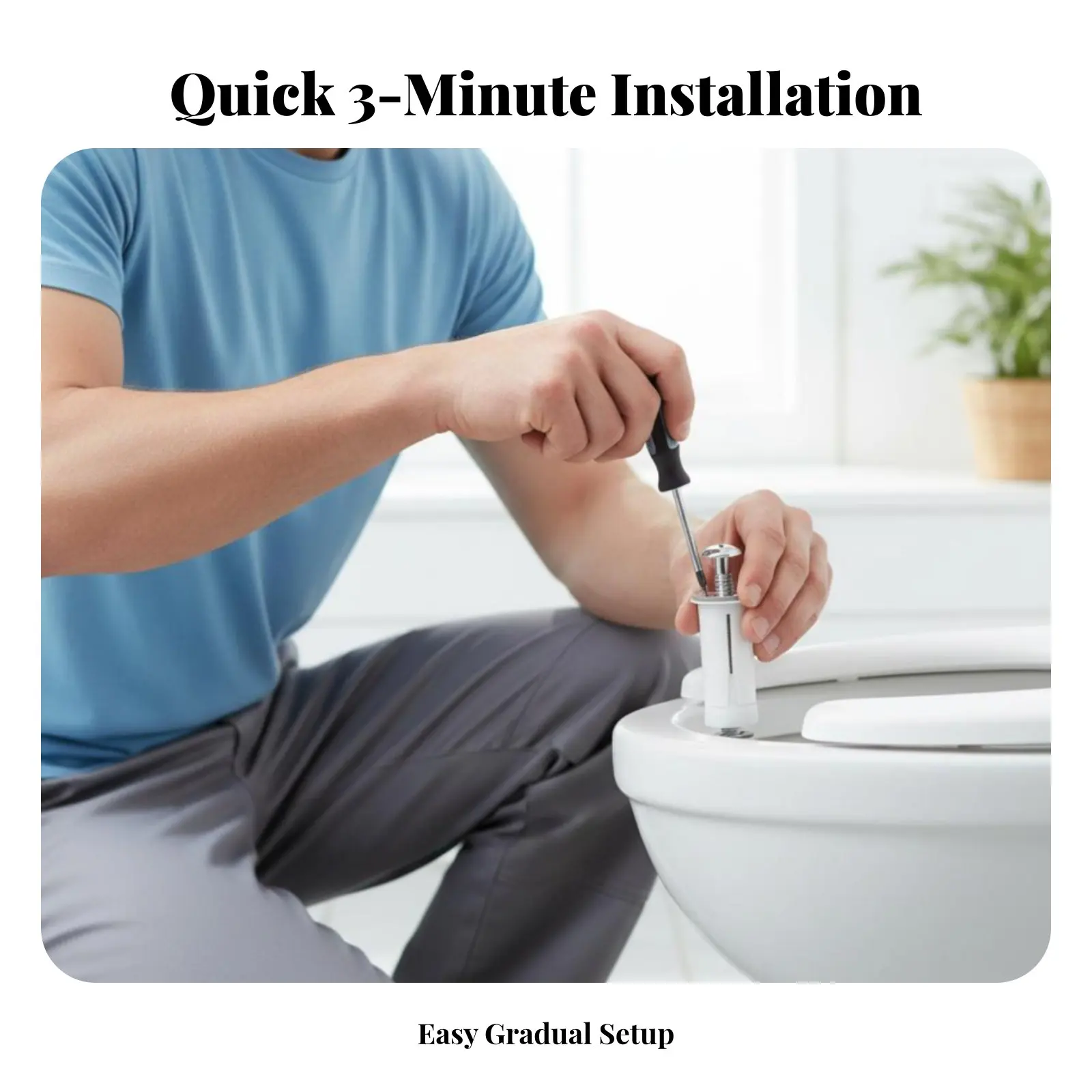 

Комплект крепежных болтов для сиденья унитаза, универсальный, легко устанавливаемый, для арендодателей, ванных комнат, туалетов