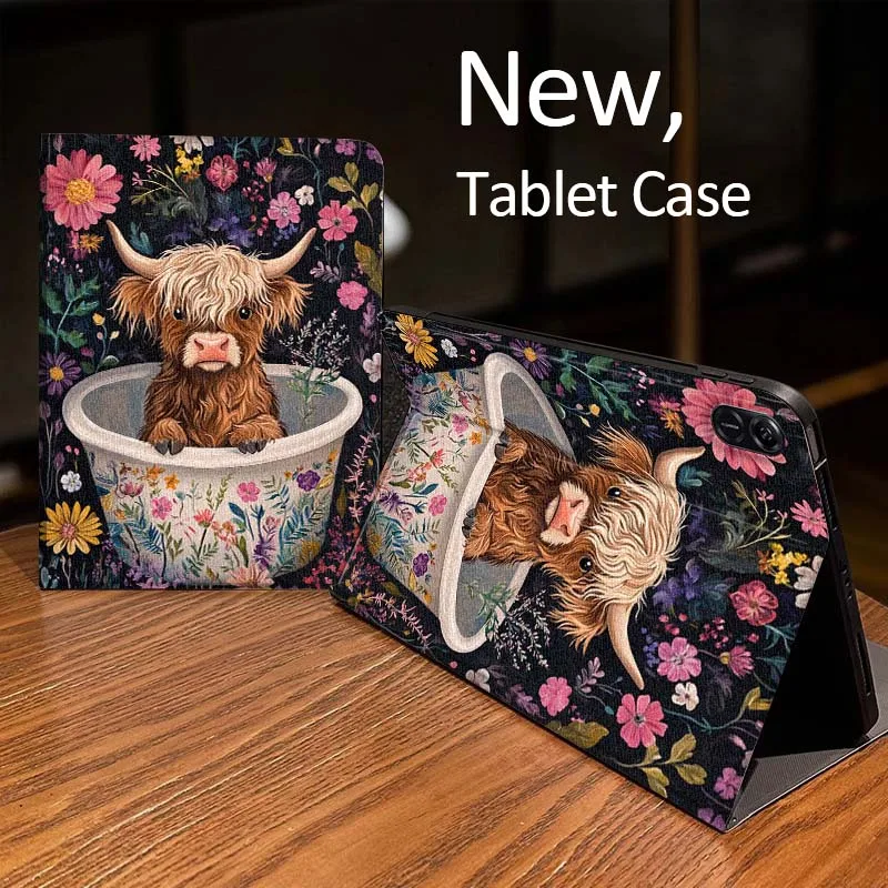 

Cartoon Anime Cow Pattern For MediaPad MatePad Air SE Pro M6 M5 M2 T10s T5 10 11 12.6 11.5 12 X 10.8 Inch 10.1 Tablet Case