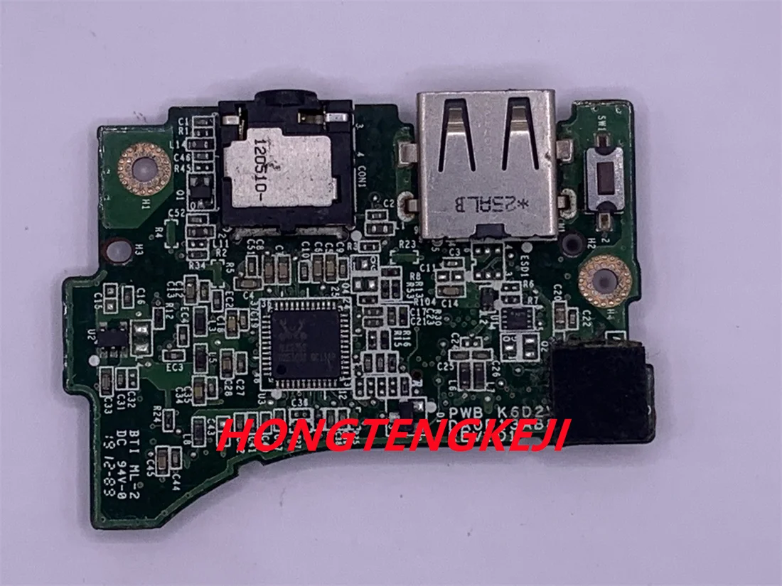 Used Original DA0DBAB8D1 FOR DELL XPS 13 L321X USB Board CN-0JHD09 0JHD09 test OK