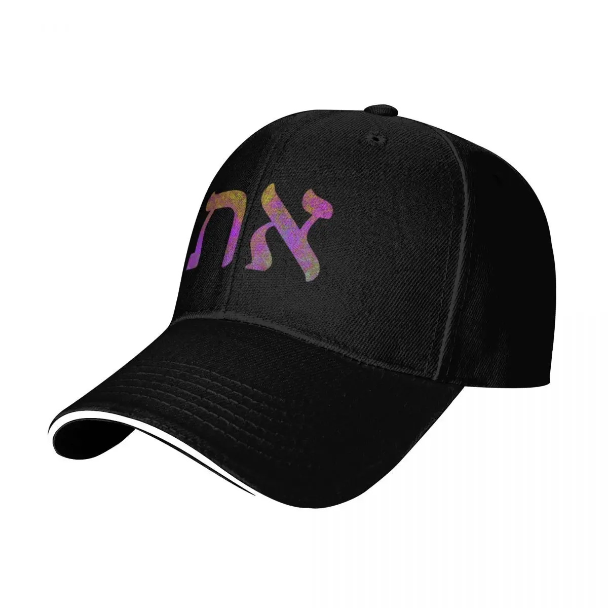 Aleph Tav - The First and the Last - Yahuah Christian Hebrew Baseball Cap Men Women Casual Summer Sport Sun Cap
