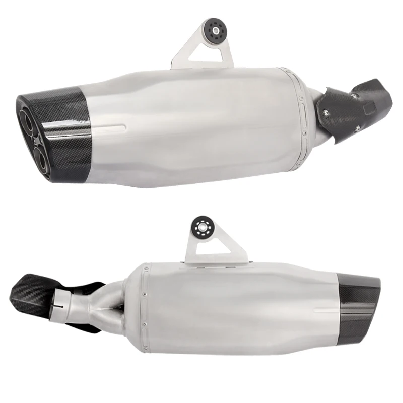 Silencieux d'échappement sans lacet pour moto, pour BMW R1200GS, R1250GS, R1200, R1250 GS ADV Adventure 2019 2020 2021 2022 2023