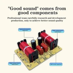 Audio Speaker Crossover Circuit Treble Midrange Bass Module 3 Way 900-4000Hz Frequency Divider Home Loudspeaker Filter Refit Kit