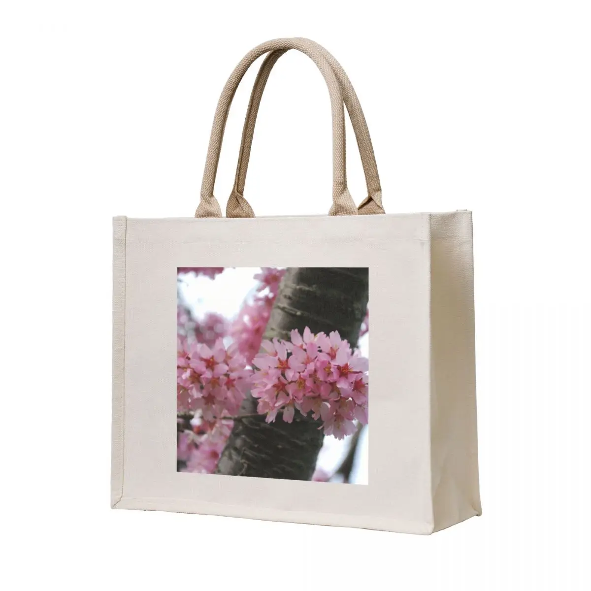 

Cherry Blossom Tote Bag Canvas stote bag Shopping bags custom canvas bag