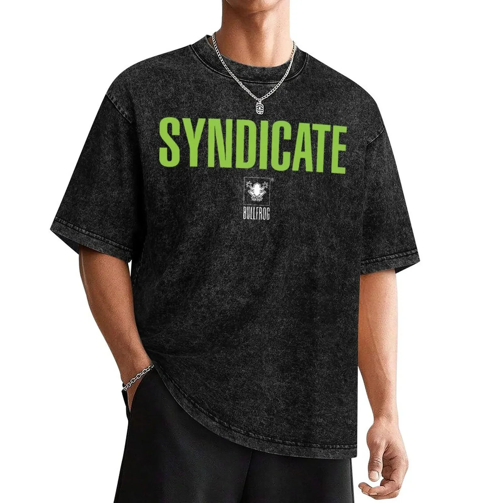 Syndicate T-Shirt for a boy customizeds mens plain t shirts