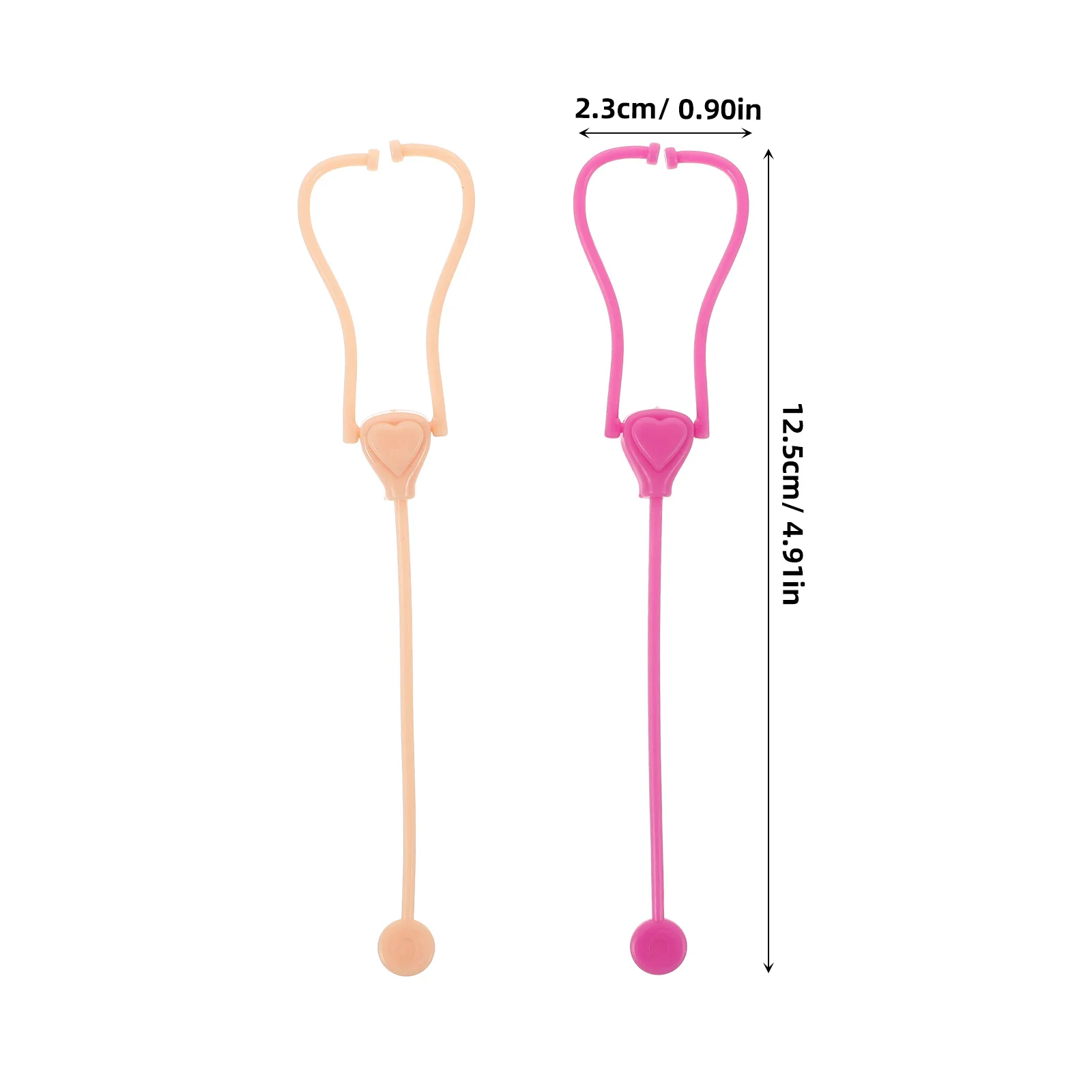 Stéthoscope pour enfants en bas âge, 30 pièces, outil d'apprentissage, jeu de simulation, activité de jeu de rôle, amusant, éducatif, léger, Portable, faux