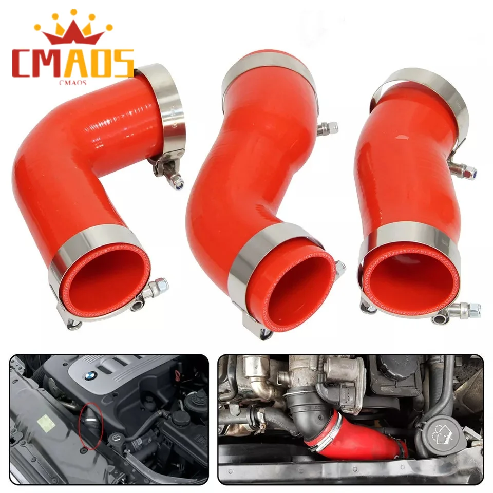 

Silicone Intercooler EGR Turbo New Hose For 2006-2010 BMW E60 E61 530d 525d
