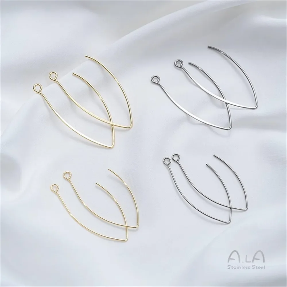 

Titanium Steel V-shaped Ear Hook Stainless Steel Imitation Allergy U-shaped Simple Ear Hook Accessories DIY Ear Jewelry Material