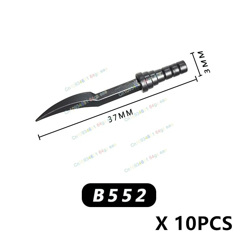 

Axe Helmet Armor Ancient Warriors Orcs Weapons Building Blocks Medieval Military Accessories Figure Children's Toys 10PCS PJT047